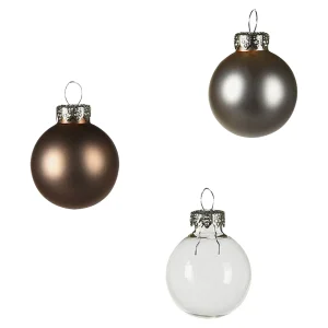 Depot Set De Mini-Boules De Noël En Verre^ Décoration De La Couronne De L'Avent