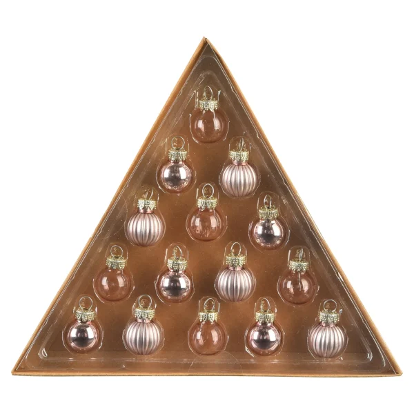 Depot Set De Mini-Boules De Noël En Verre^ Décoration De La Couronne De L'Avent