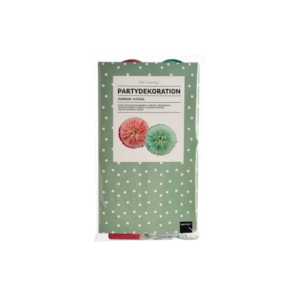 Depot Set De Pompons Fleur