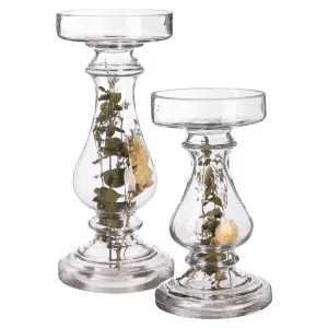 Depot Set De Porte-Bougies A Tige Dryflower^ Lanternes & Chandeliers