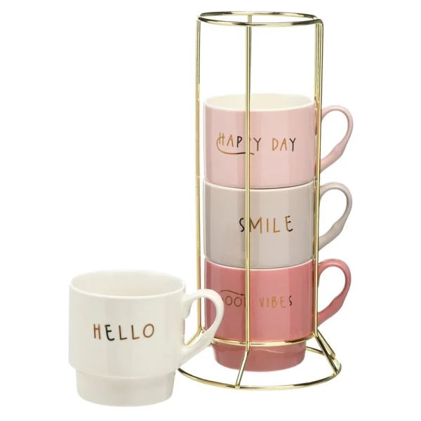 Depot Set De Tasses Avec Support