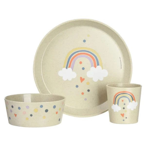 Depot Set De Vaisselle Pour Enfants Rainbow