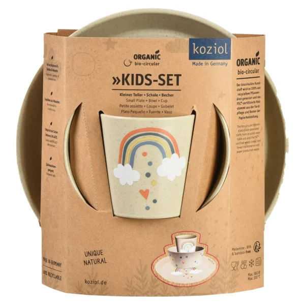 Depot Set De Vaisselle Pour Enfants Rainbow