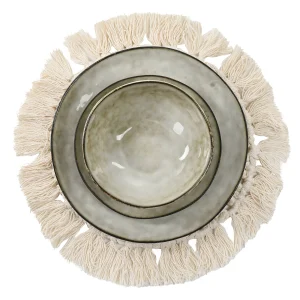 Depot Set De Vaisselle Riva Avec Set De Table En Macrame