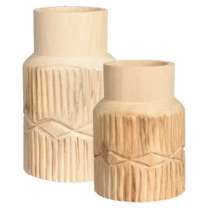 Depot Set De Vases Décoratifs Rainures