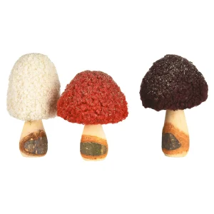Depot Set D'Objets Deco Champignon Teddy