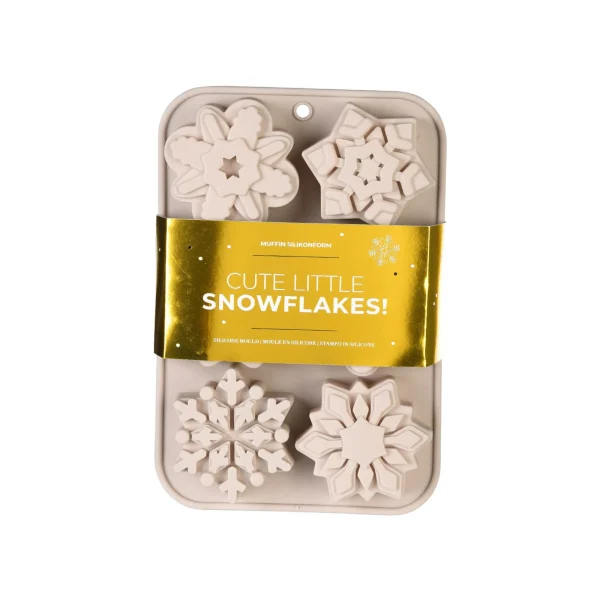 Depot Silikon-Backform Snowflake Fur 6 Muffins^ Ustensiles De Cuisson