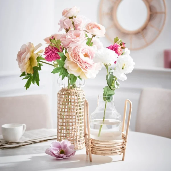 Depot Support De Vase En Bambou