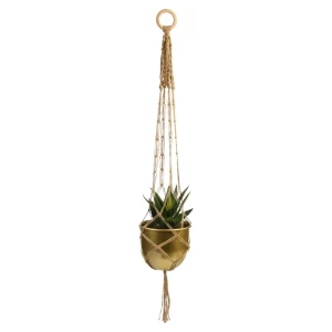 Depot Suspension En Jute Pour Pots De Plantes