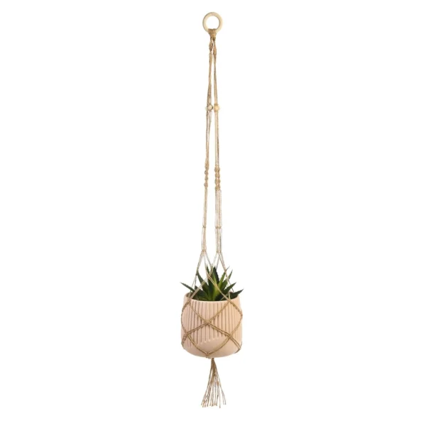 Depot Suspension En Jute Pour Pots De Plantes
