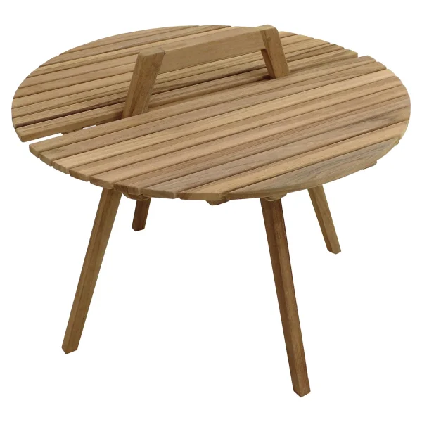 Depot Table D'Appoint D'Exterieur Alica En Teck