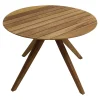 Depot Table D'Appoint D'Exterieur Mila En Teck