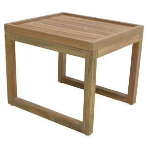Depot Table D'Appoint D'Exterieur Joe En Teck