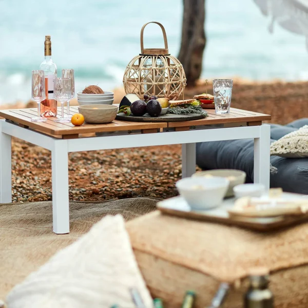 Depot Table Lounge D'Exterieur Rica, Reglable