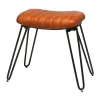 Depot Tabouret En Cuir Vitus