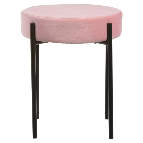 Depot Tabouret En Velours Ilka