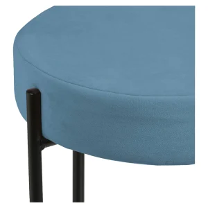 Depot Tabouret En Velours Ilka
