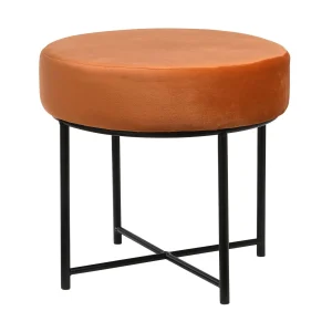 Depot Tabouret En Velours Ole
