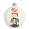Depot Taler Nussknacker Glas Ca.D8Cm^ Boules & Pointes D'Arbres