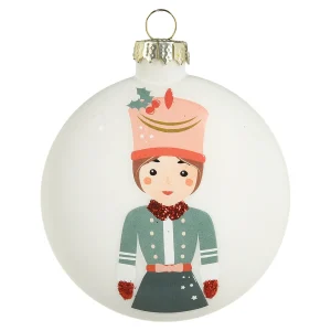Depot Taler Nussknacker Glas Ca.D8Cm^ Boules & Pointes D'Arbres