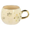 Depot Tasse Goldflake^ Vaisselle De Noël
