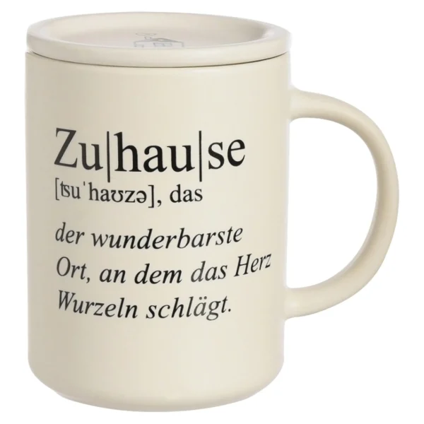 Depot Tasse Maison Avec Couvercle