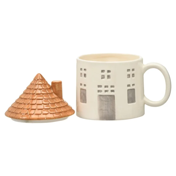 Depot Tasse Maison Avec Couvercle