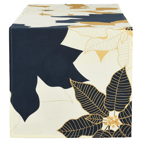 Depot Tischlaufer Poinsettia Ca.40X150Cm^ Linge De Table