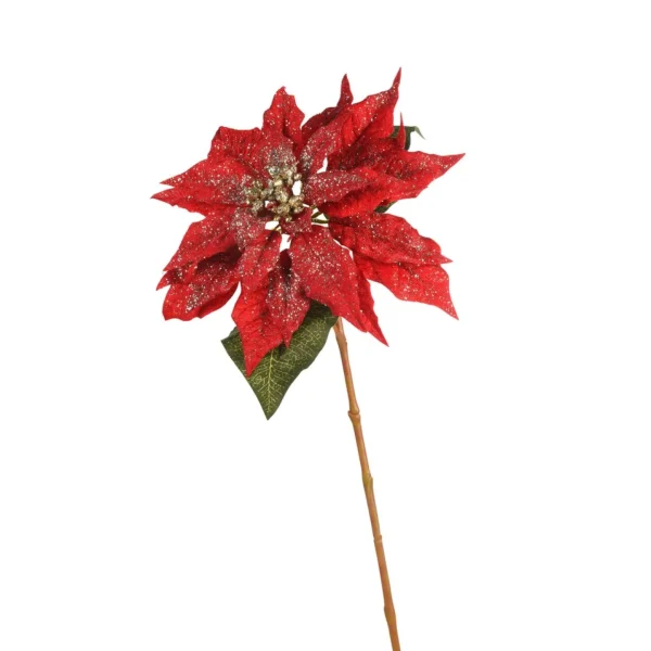 Depot Vase Ballon Classic Christmas Avec Fleurs Artificielles