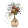 Depot Vase Ballon Winter Glam Avec Fleurs Artificielles