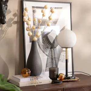 Depot Vase Rills Blumen-Set