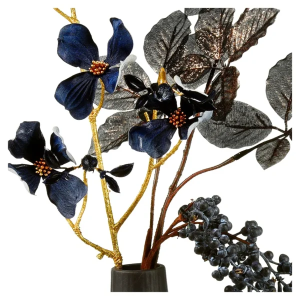 Depot Vase Rills Blumen-Set