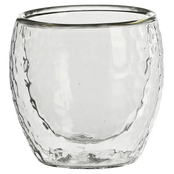 Depot Verre À Boire Isolant A Double Paroi Hammered