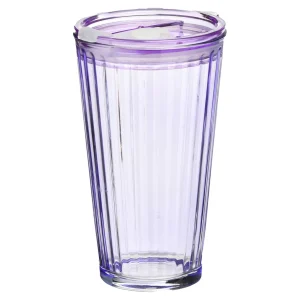Depot Verre À Boire Shine Avec Couvercle