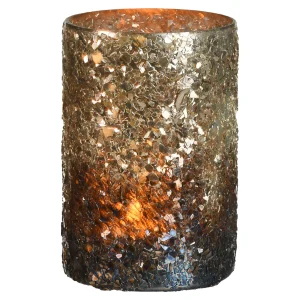 Depot Windlicht Glitter^ Lanternes & Chandeliers