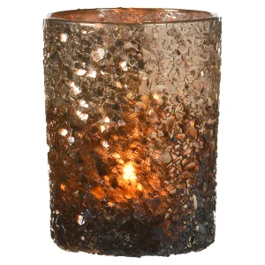 Depot Windlicht Glitter^ Lanternes & Chandeliers