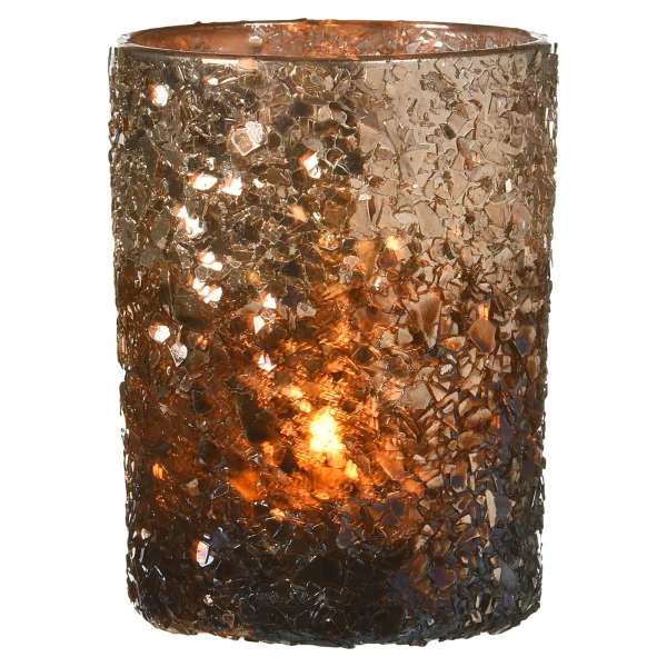 Depot Windlicht Glitter^ Lanternes & Chandeliers